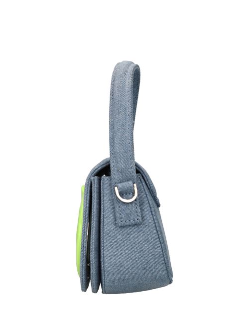 Borsa in denim GAëLLE PARIS | GAACW02201DENIM-GIALLO FLUO